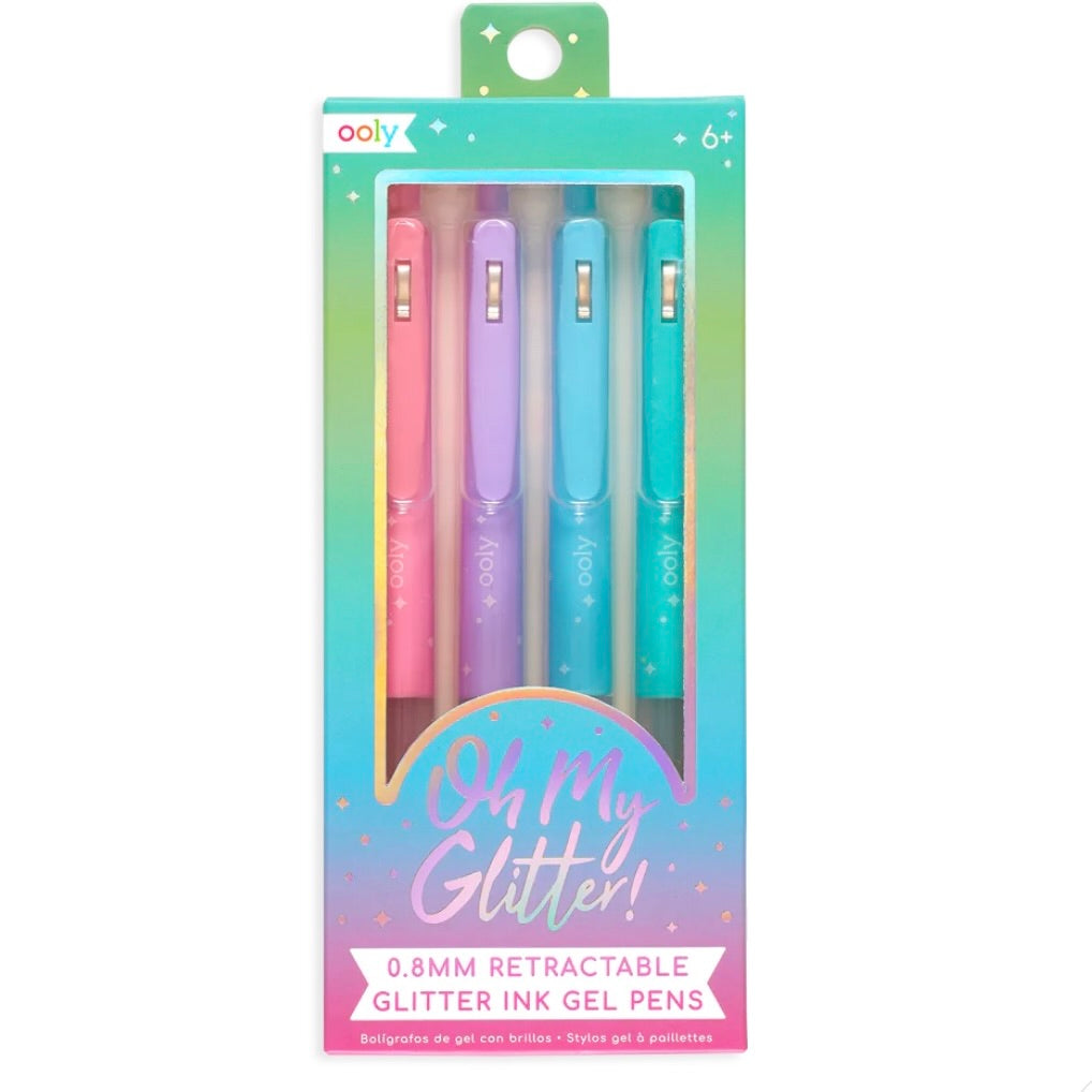 Oh My Glitter! Retractable Gel Pens