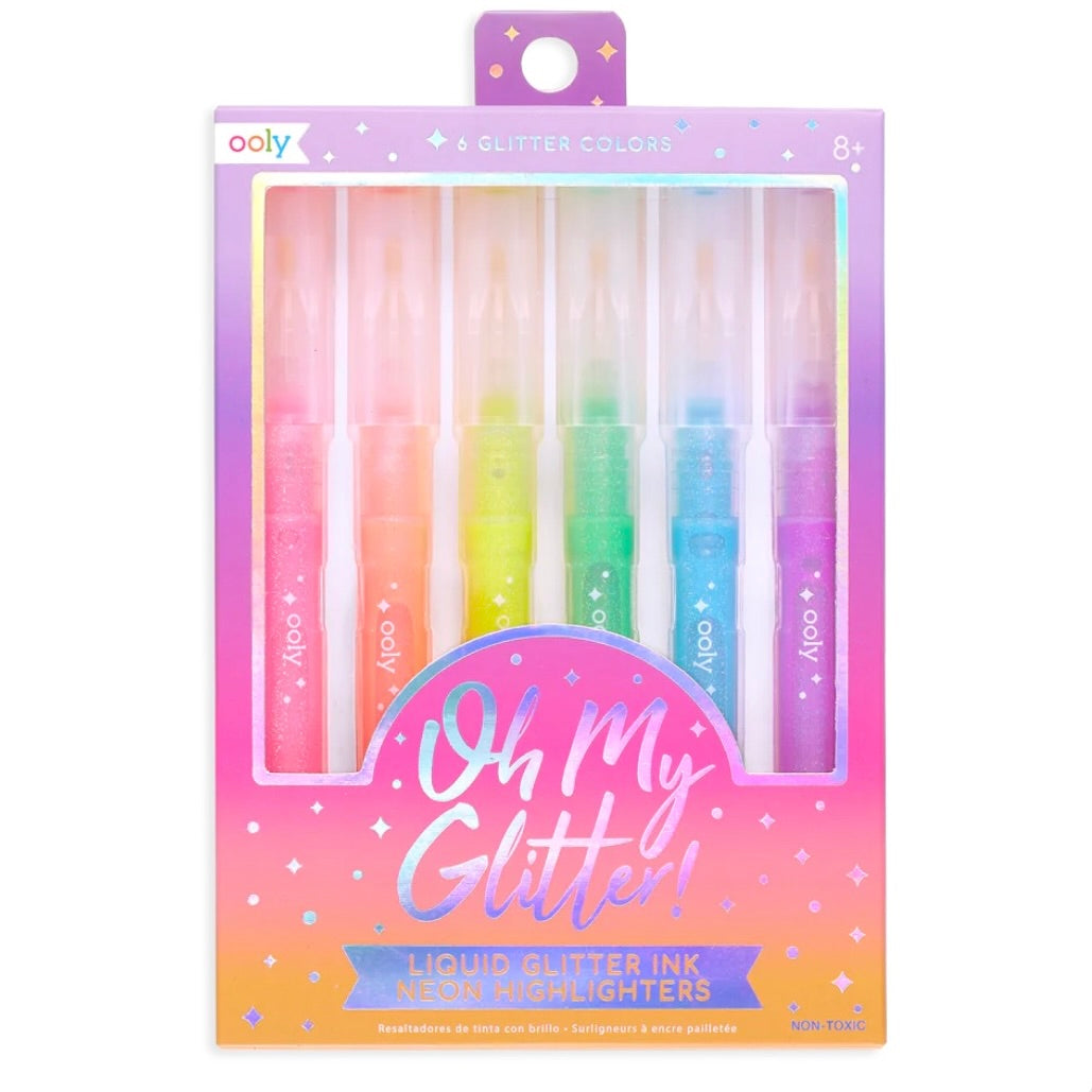 Oh My Glitter! Neon Highlighters