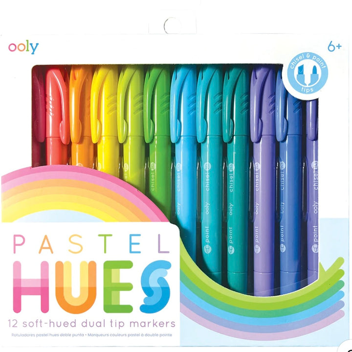 Pastel Hues Dual Tip Markers