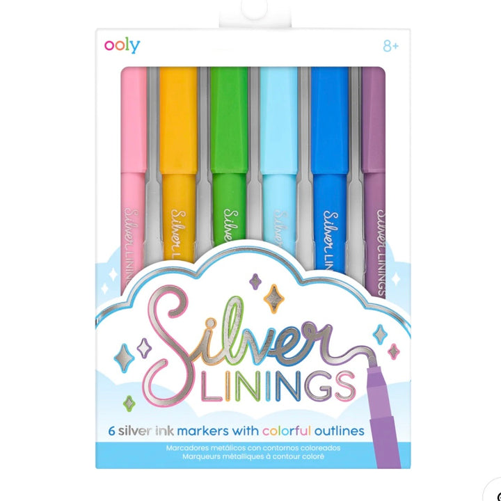Silver Linings Outline Markers