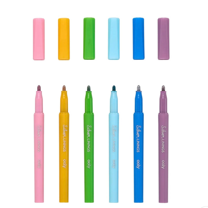 Silver Linings Outline Markers