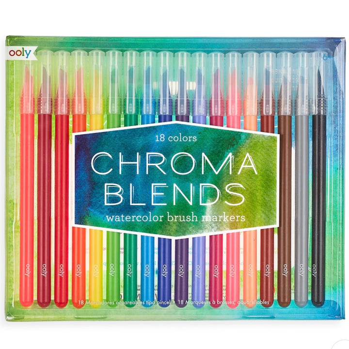 Chroma Blends Watercolor Brush Markers