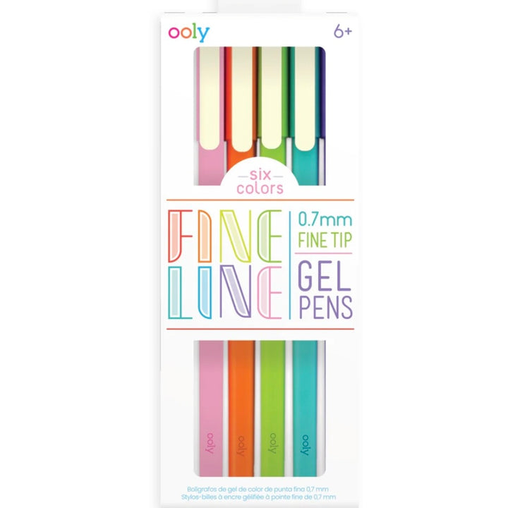 Fine Line Colored Gel Pens
