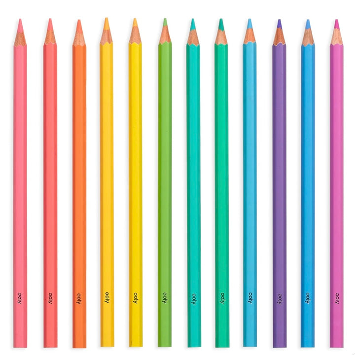 Pastel Hues Colored Pencils