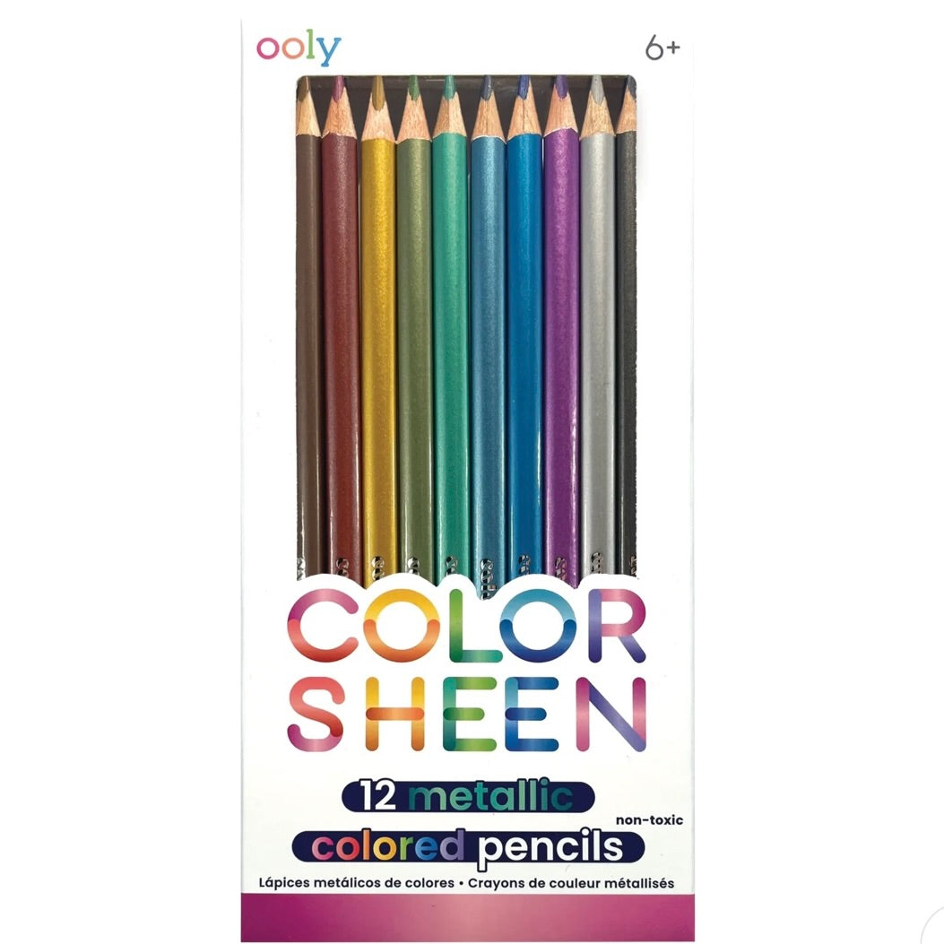 Color Sheen Metallic Colored Pencils