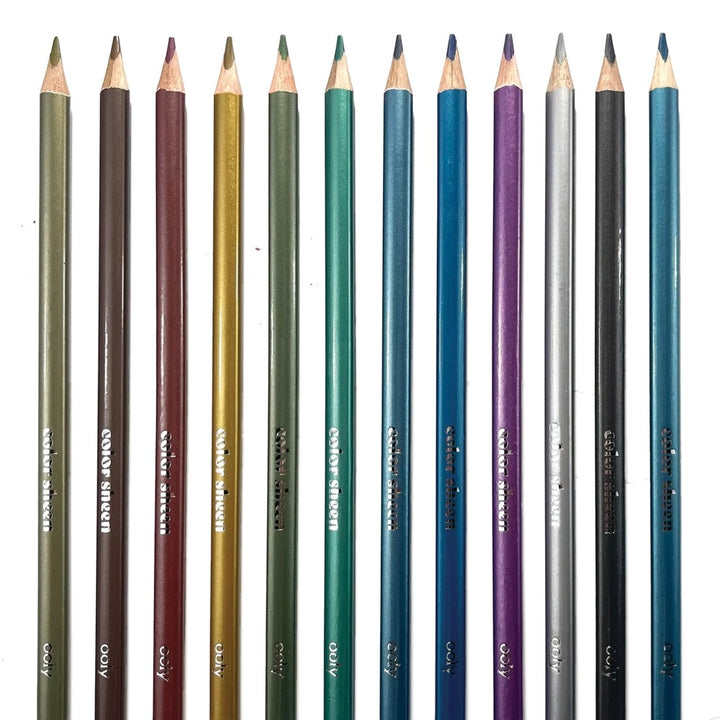 Color Sheen Metallic Colored Pencils