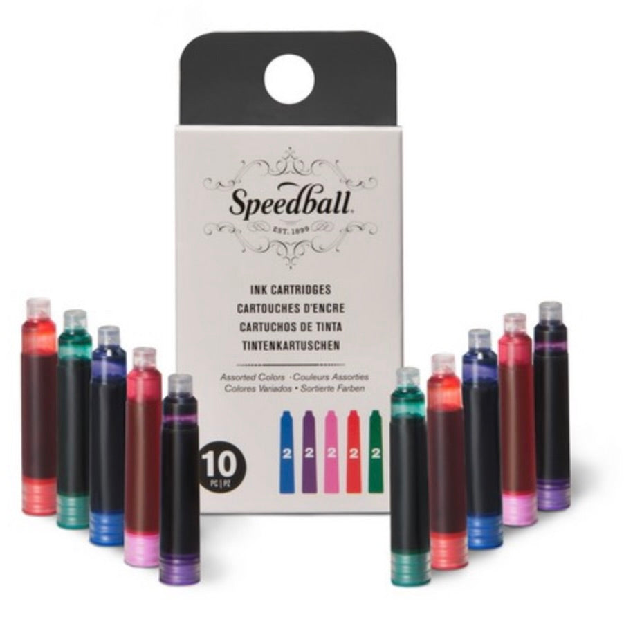 Fountain Pen Ink Cartridge Set Assorted