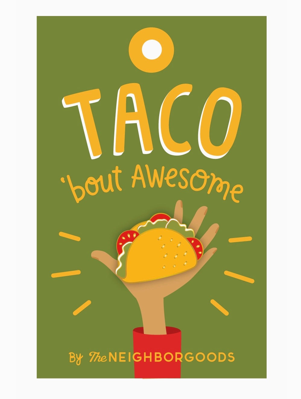 Taco Enamel Pin