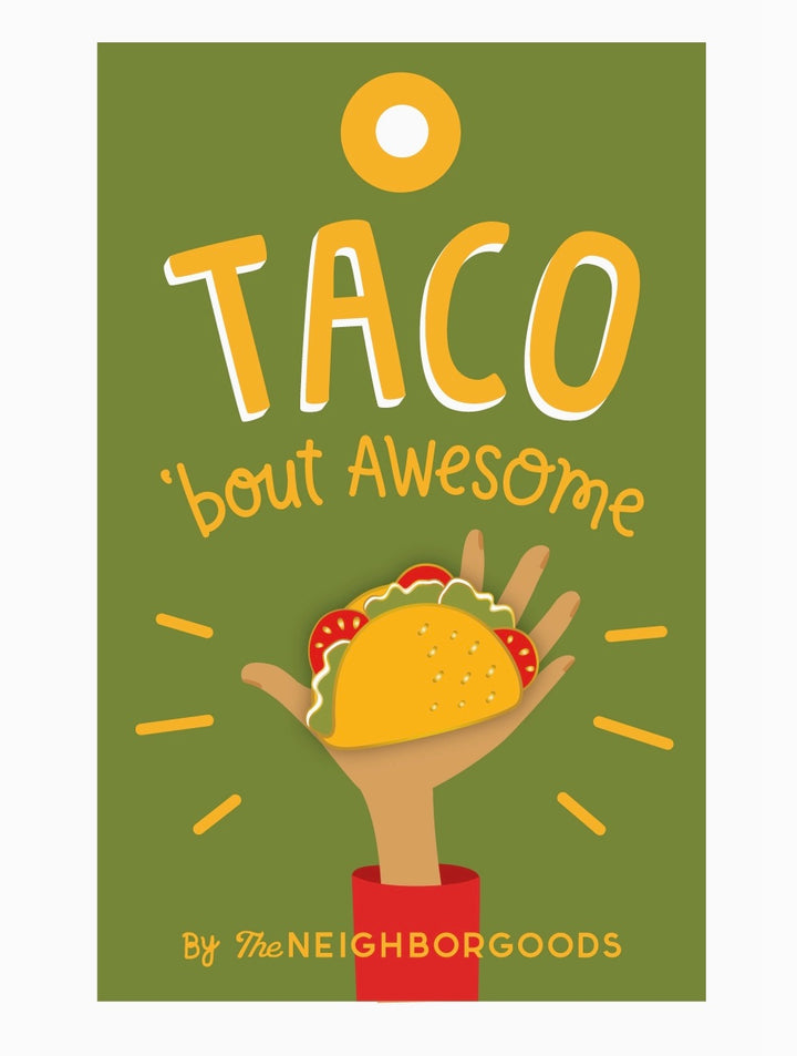 Taco Enamel Pin