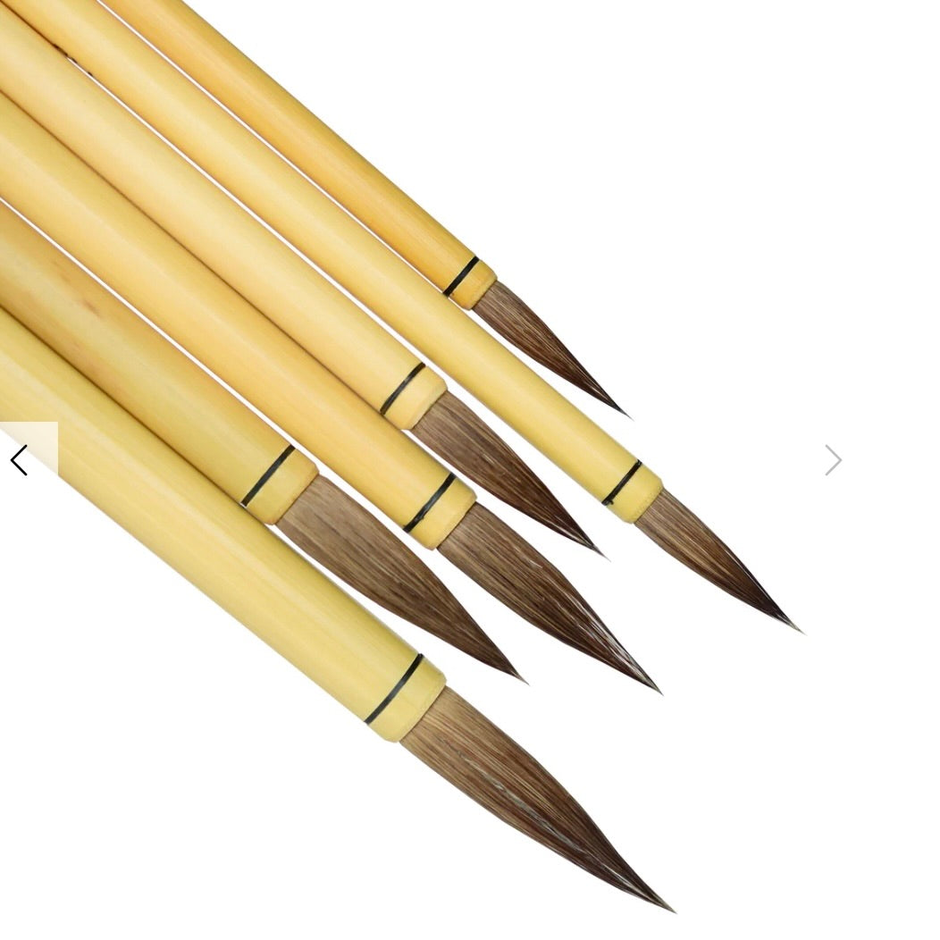 Bamboo Calligraphy Brushes