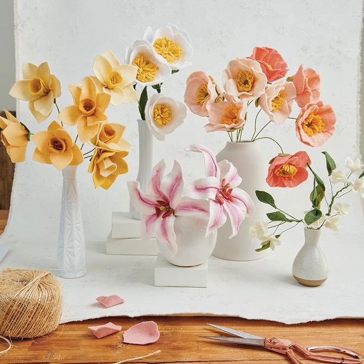 Felt Icelandic Poppy