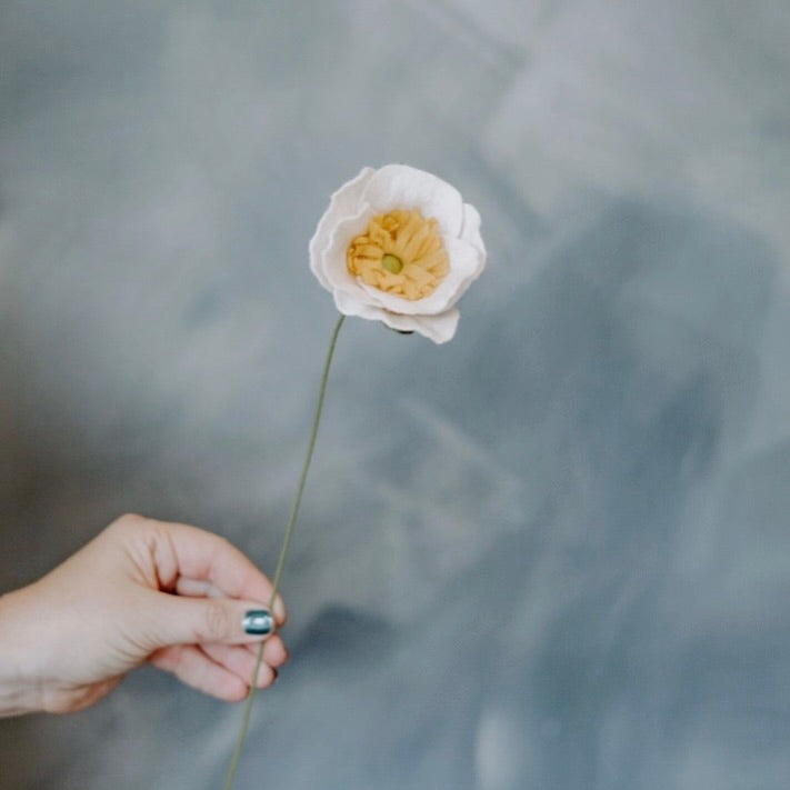 Felt Icelandic Poppy