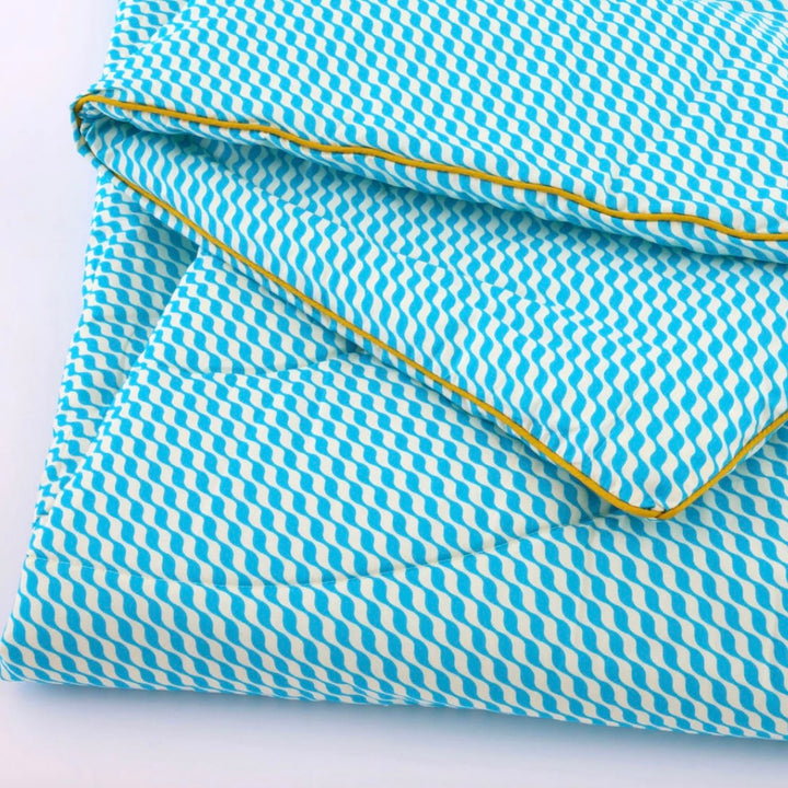 Kifkif Blue Throw Blanket