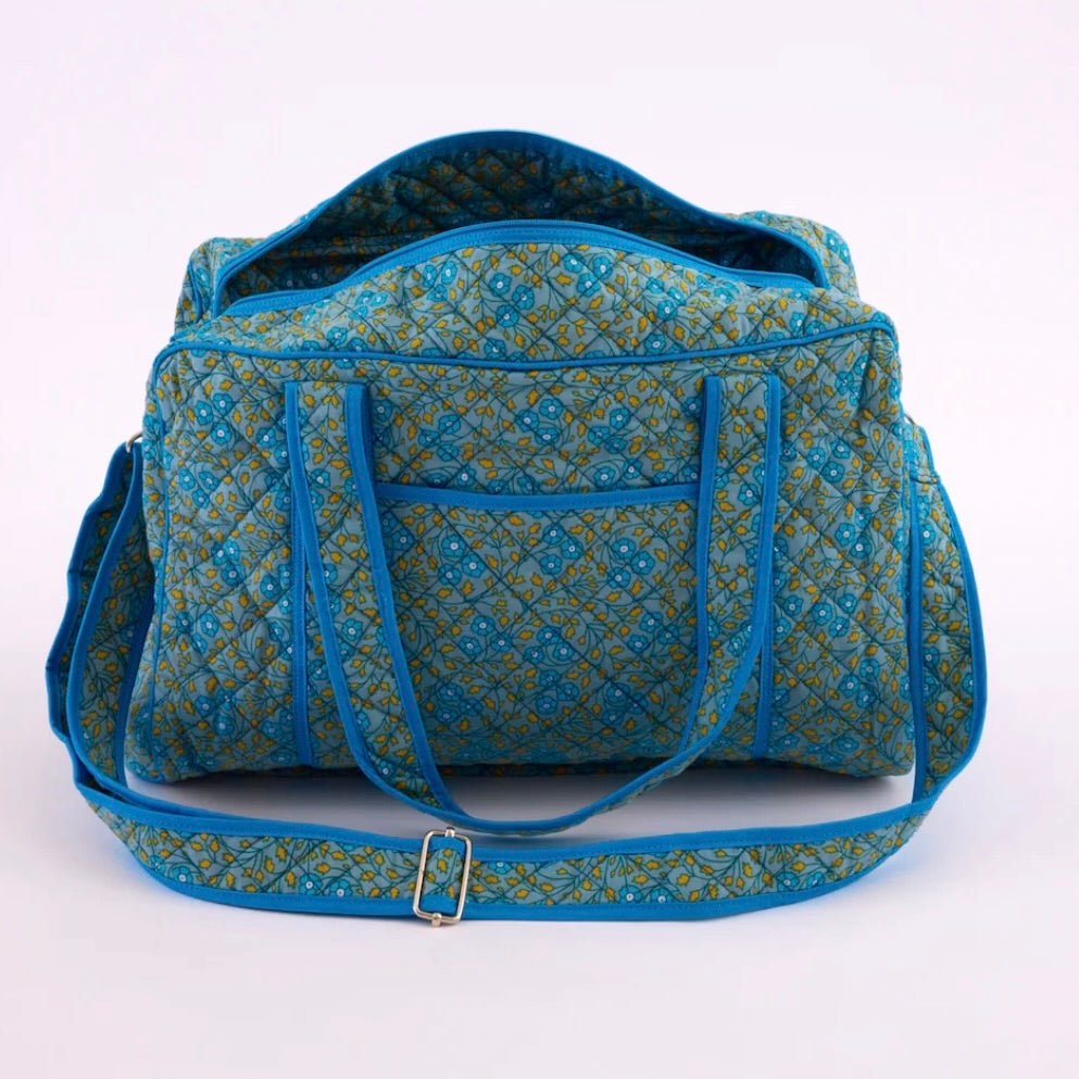 Aziza Blue Overnight Bag