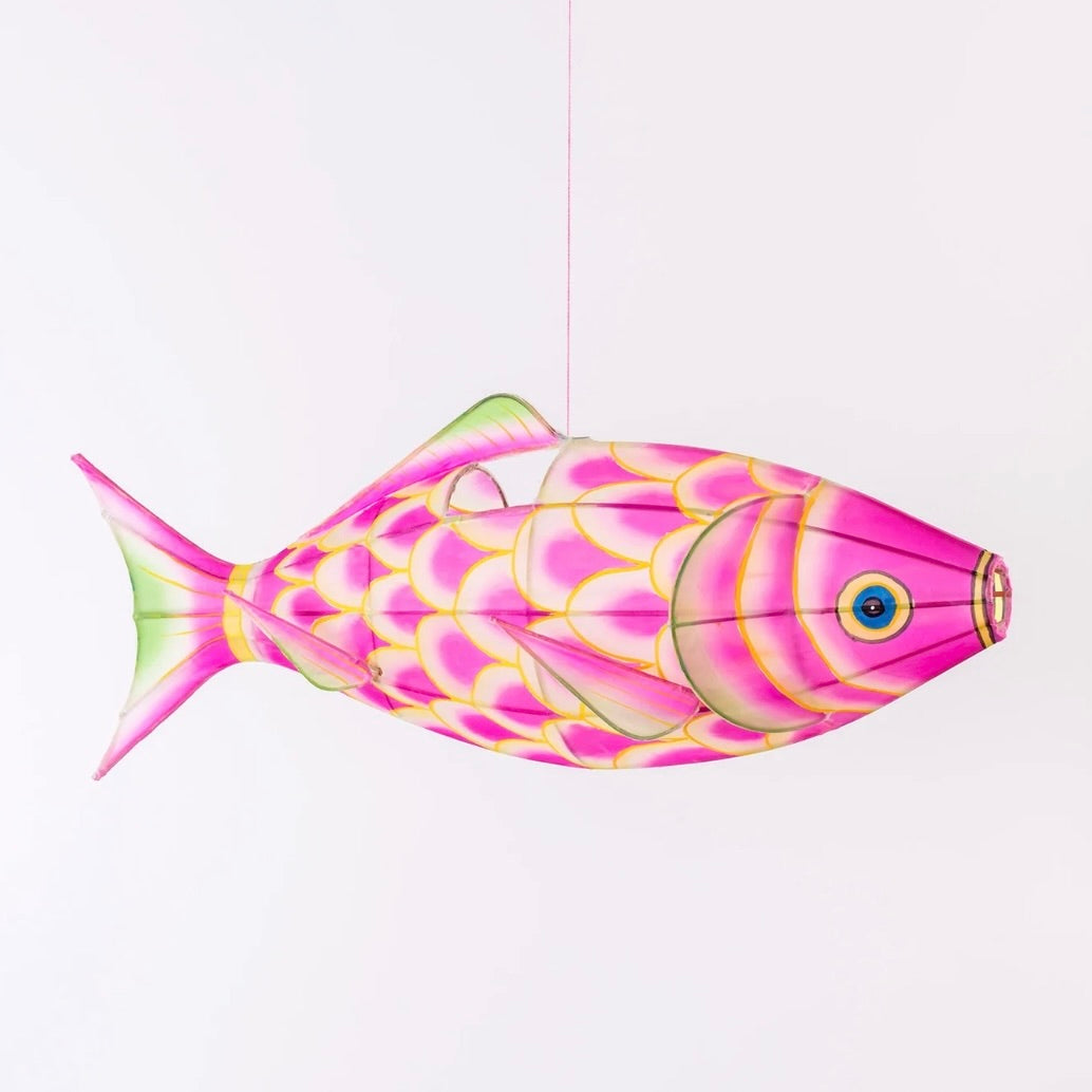 Bamboo Carp Pendant Light