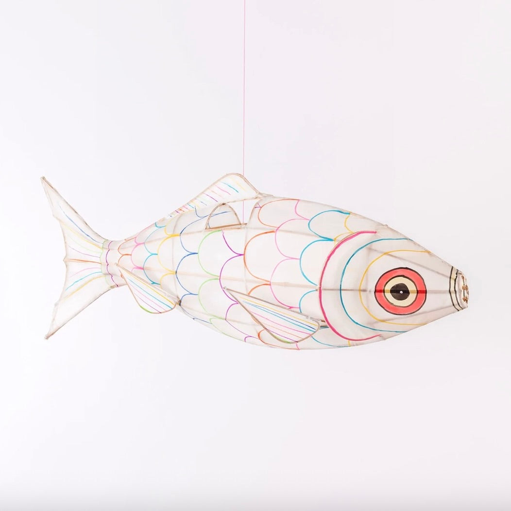 Bamboo Carp Pendant Light