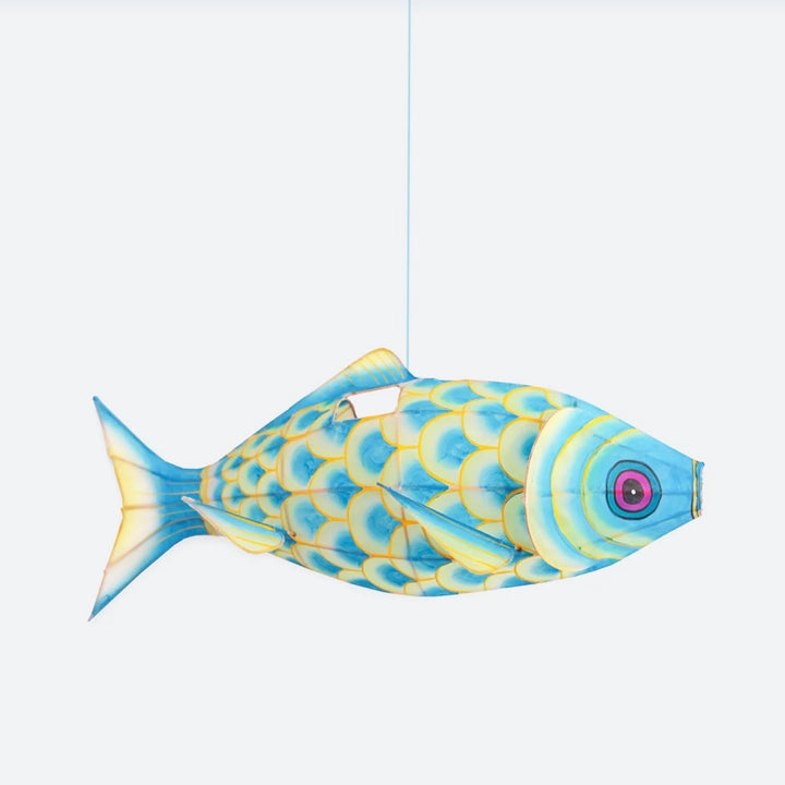 Bamboo Carp Pendant Light