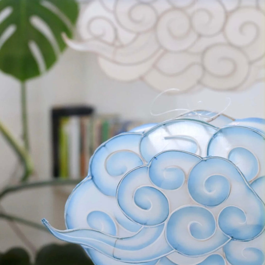 Bamboo Cloud Pendant Light