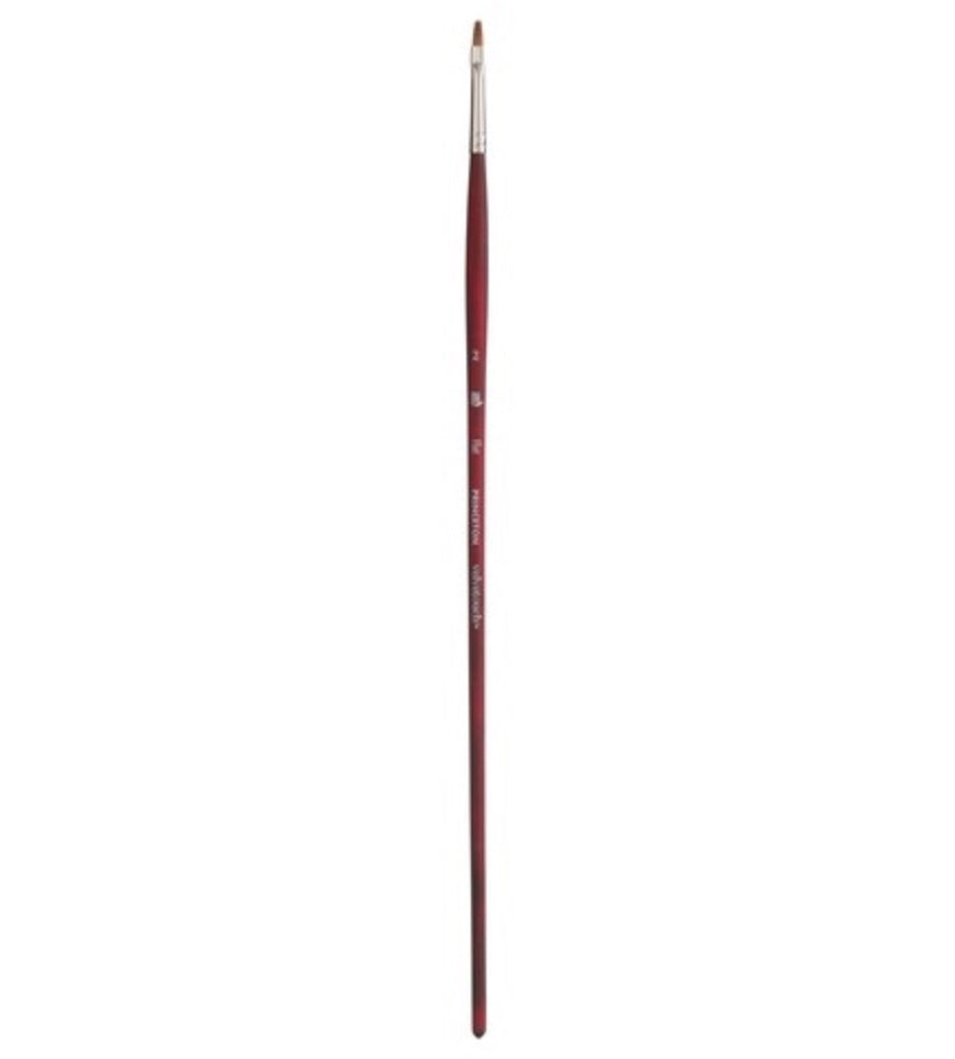 Velvetouch Golden Taklon Long Handle Flat 2