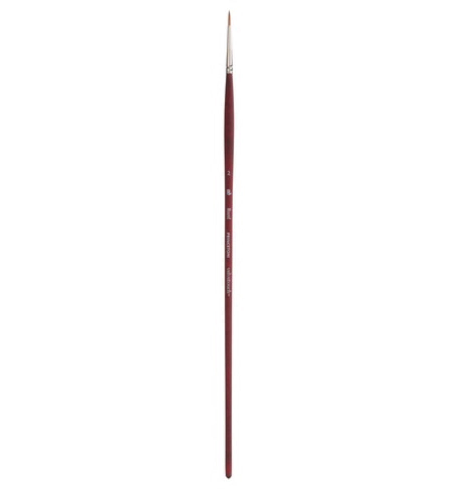 Velvetouch Golden Taklon Long Handle Round 2