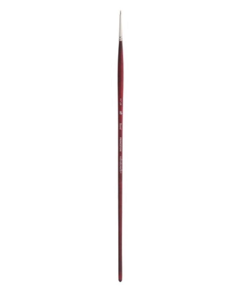 Velvetouch Golden Taklon Long Handle Round 2/0