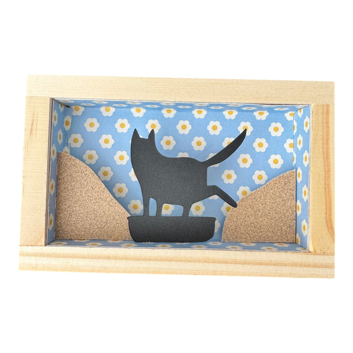 Shadow Box - Cat &amp; Litter