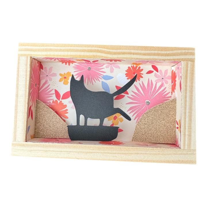 Shadow Box - Cat &amp; Litter