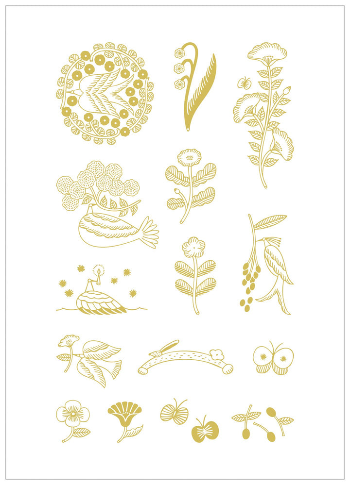 KITTA Portable Gold Decorative Tape