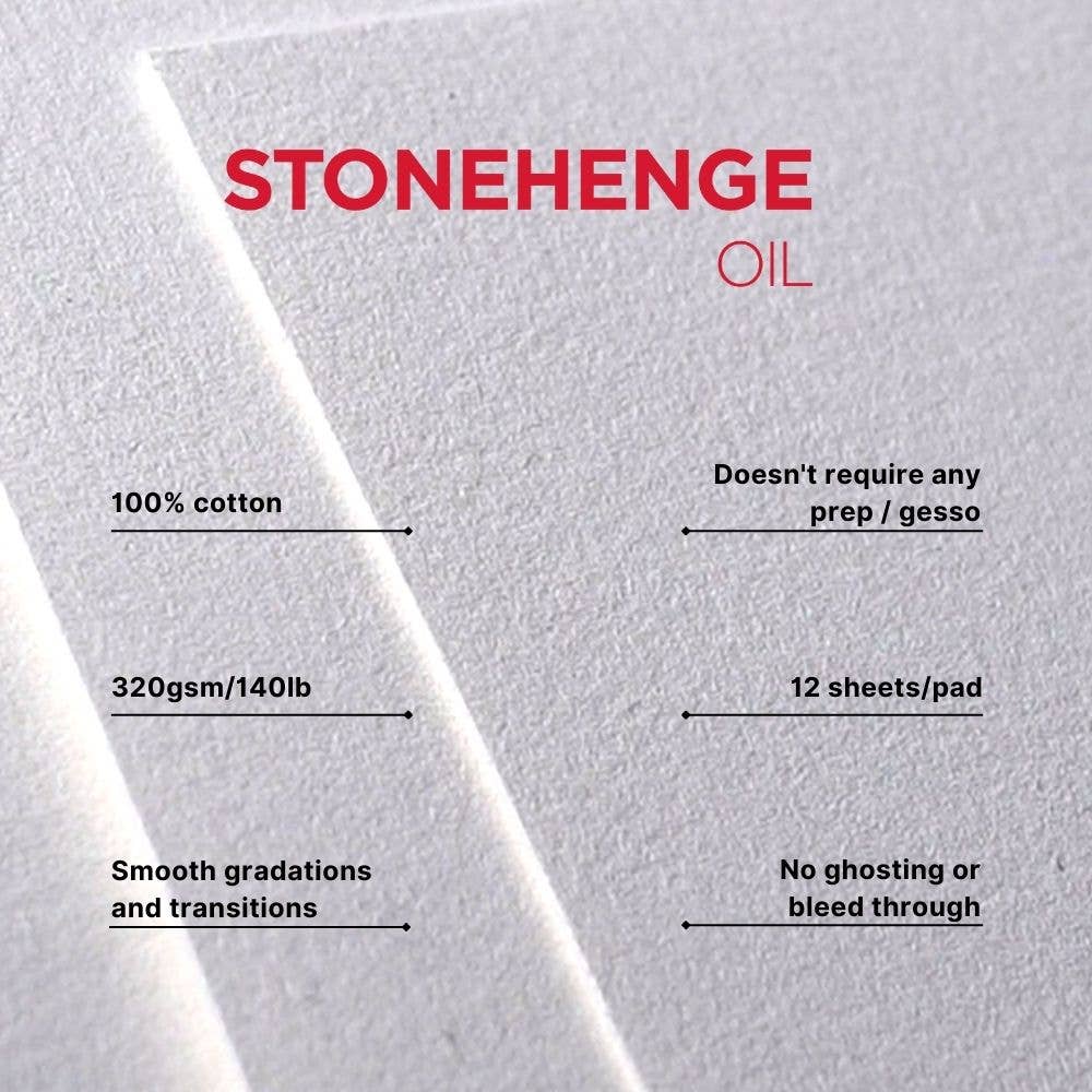 Stonehenge Oil Paper Pad