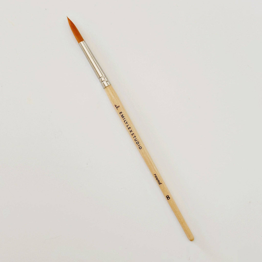 Watercolor Paintbrush Set of Five