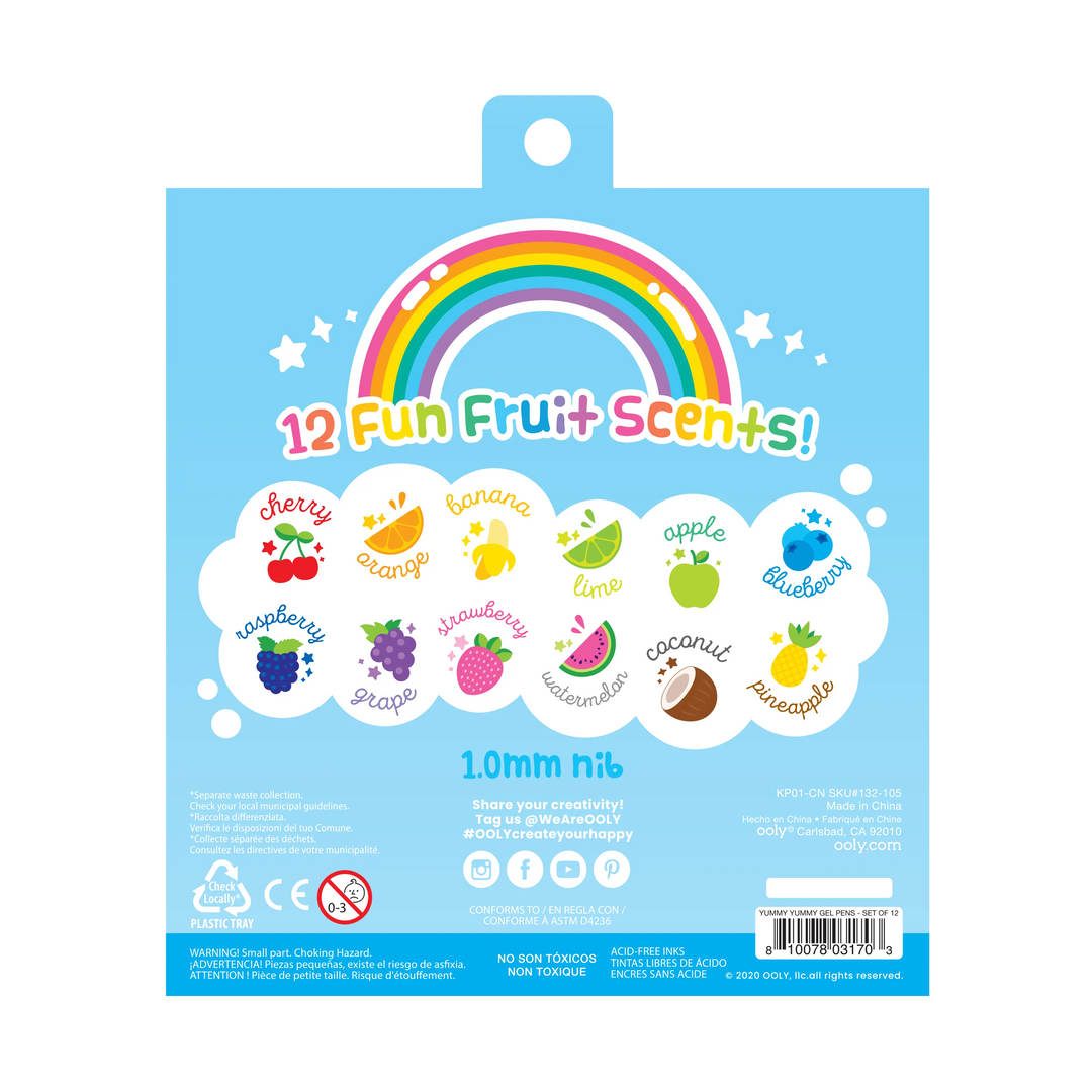 Yummy Yummy: Scented Glitter Gel Pens