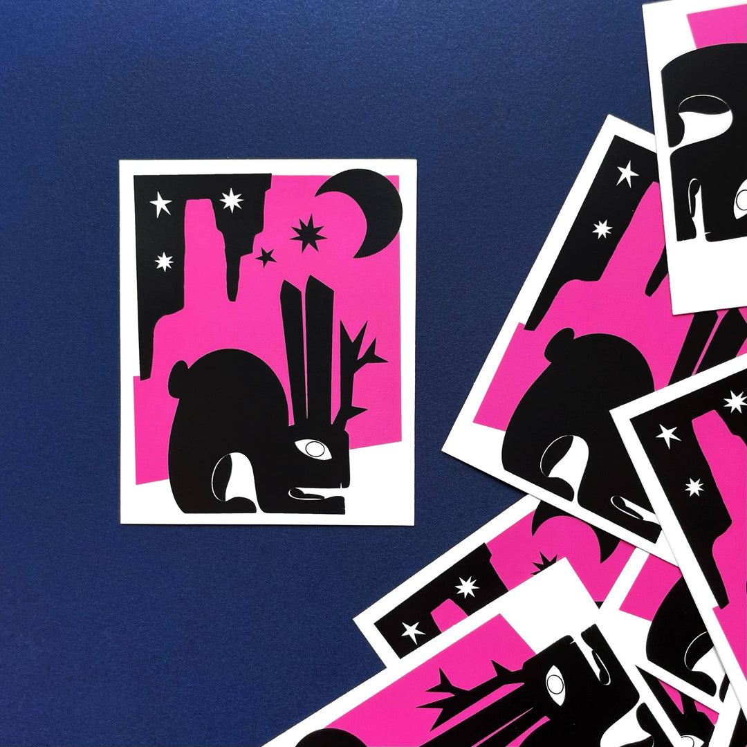 Desert Myth - Jackalope Vinyl Sticker