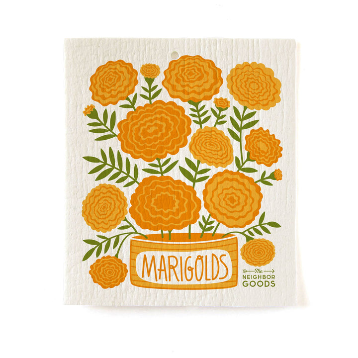 EDIBLE FLOWERS Sponge Cloth Set of 3