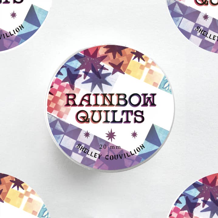 Rainbow Quilt Washi Tape
