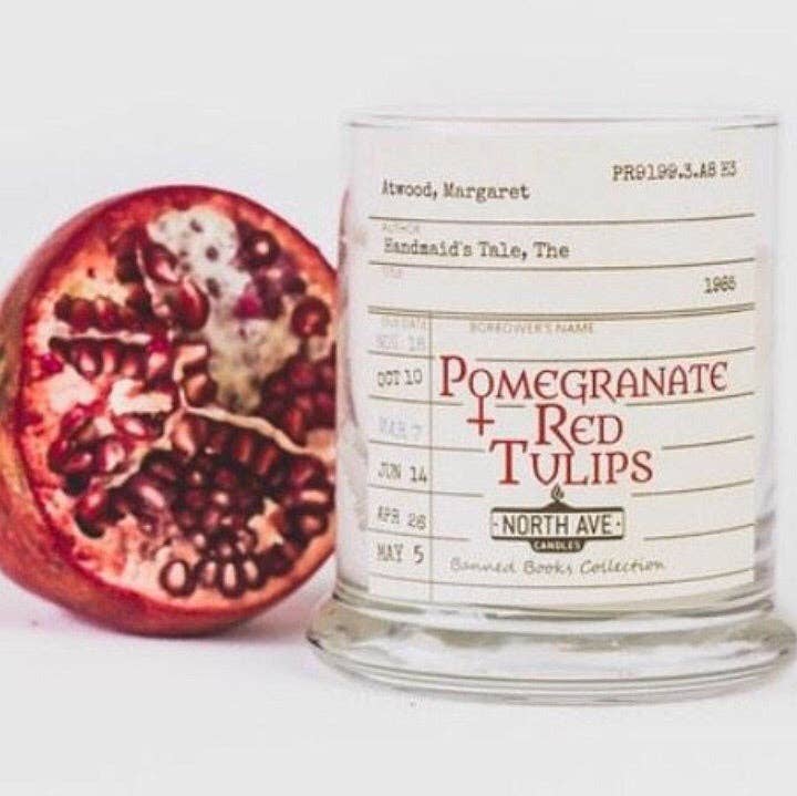 Banned Book Candle / The Handmaid’s Tale