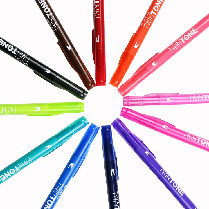TwinTone Marker Set: Bright
