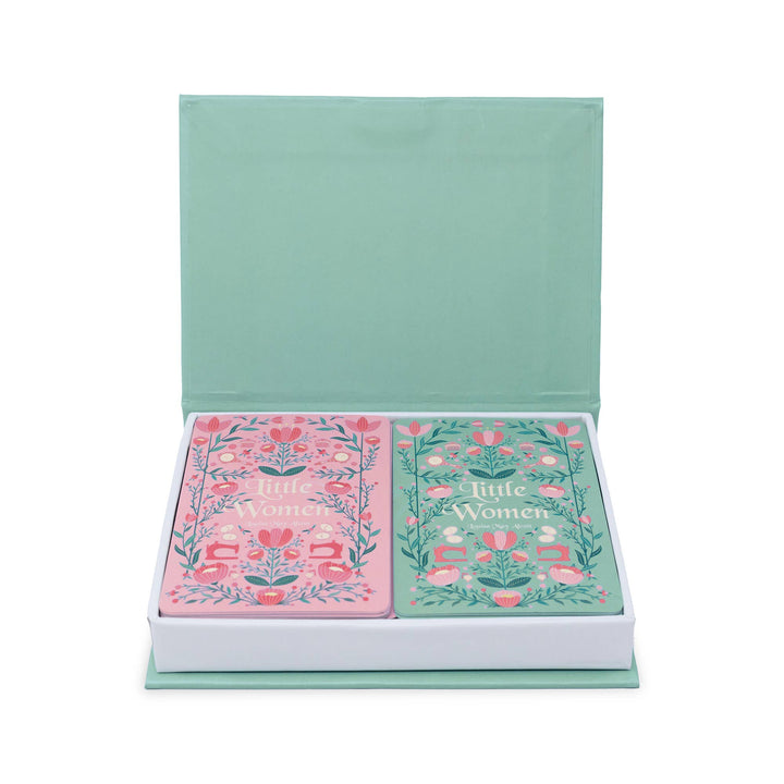 Little Women Playing Cards