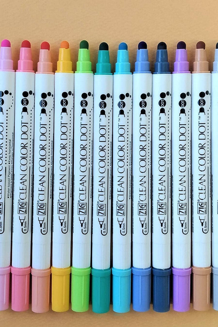 Zig Clean Color Dot Bright Colors