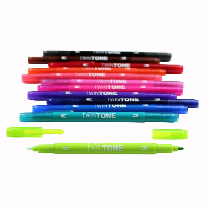 TwinTone Marker Set: Bright