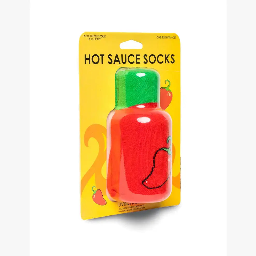 3D Packaged Socks - Hot Sauce
