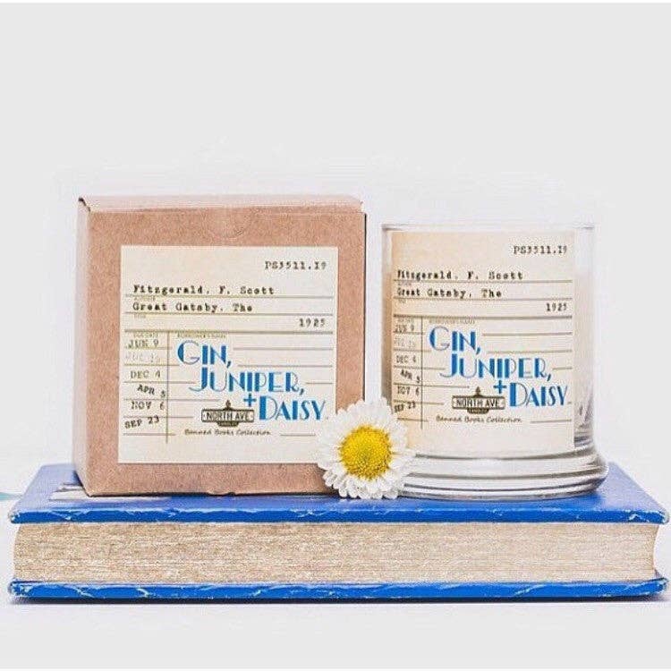Banned Book Candle / The Great Gatsby