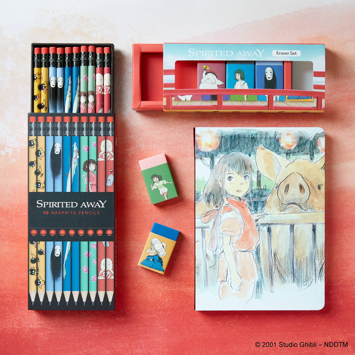 Spirited Away Eraser Set