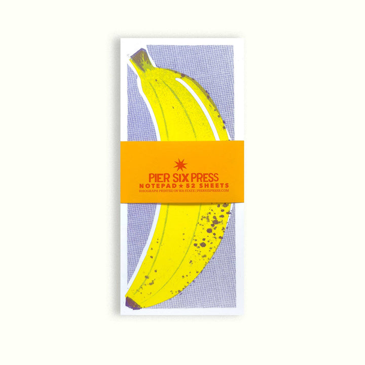Bananas! - Fruit Risograph Market Notepad
