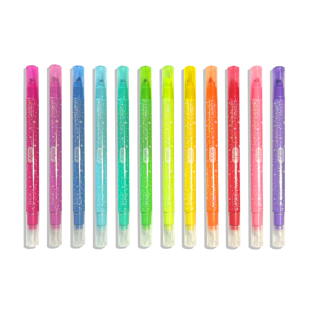 Make no Mistake!: Glittery Erasable Markers