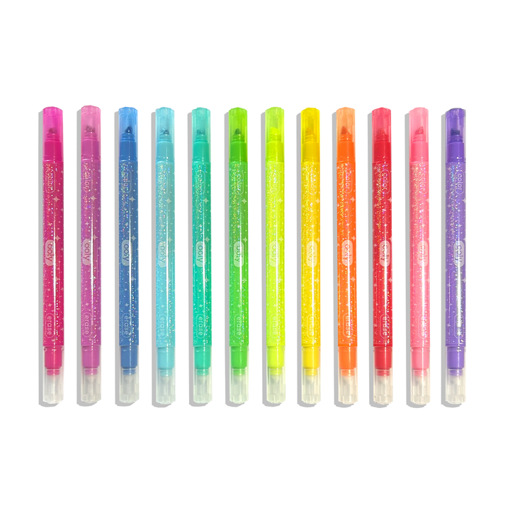 Make no Mistake!: Glittery Erasable Markers