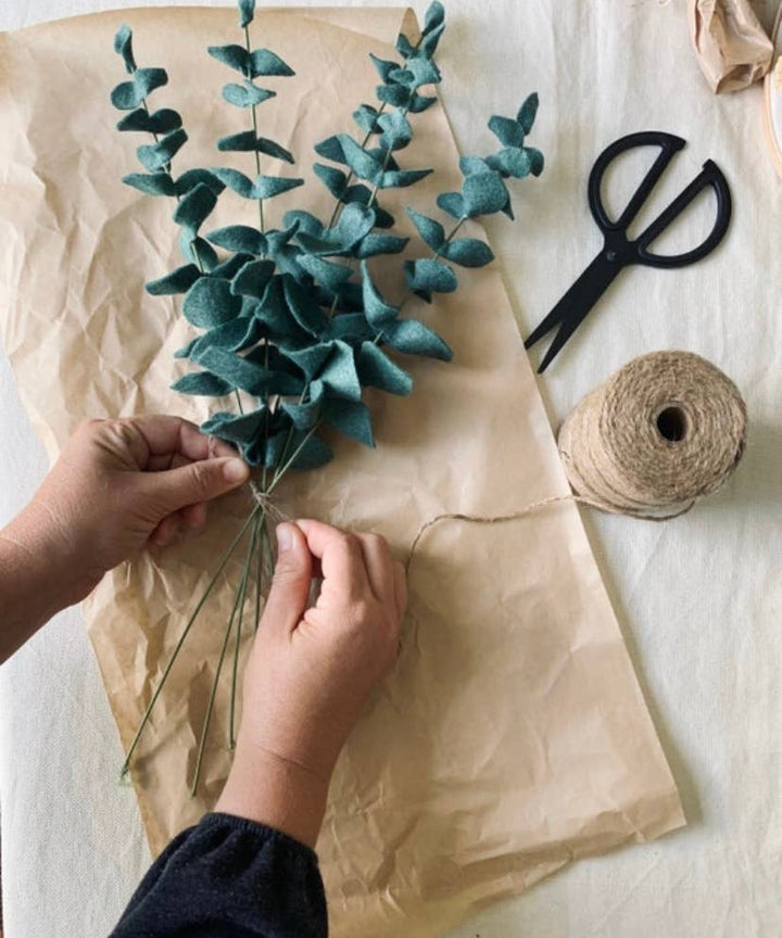 Eucalyptus Felt Greenery