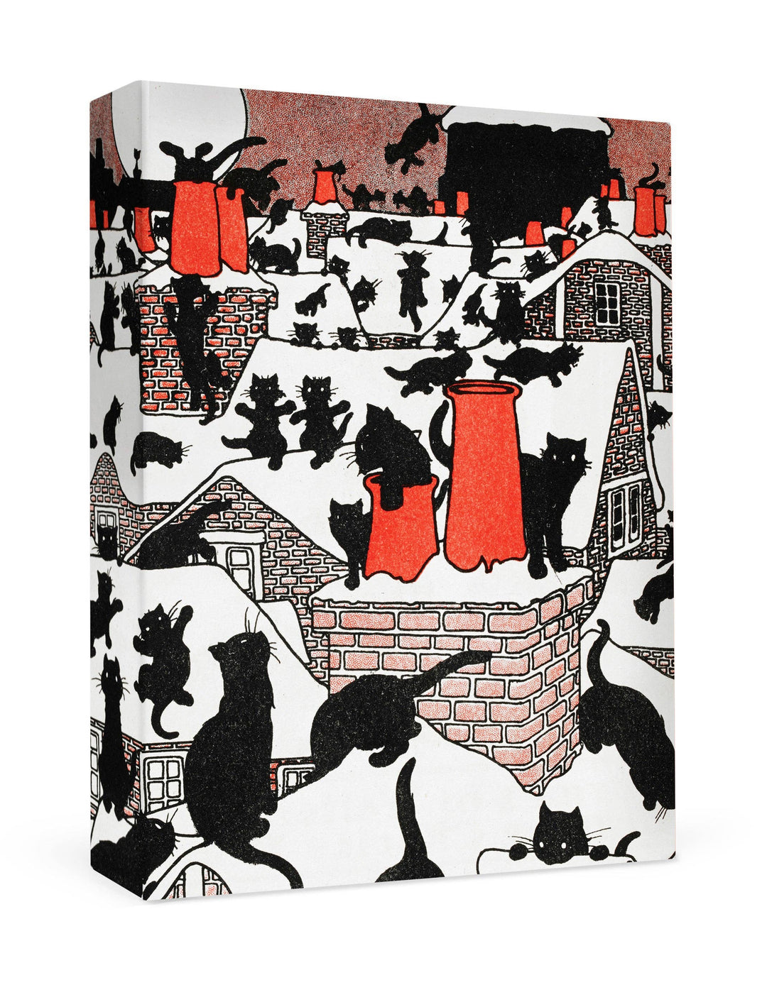 Charles Robinson: A Black Cat Holiday Small Boxed Cards