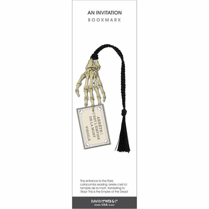 An Invitation Metal Bookmark