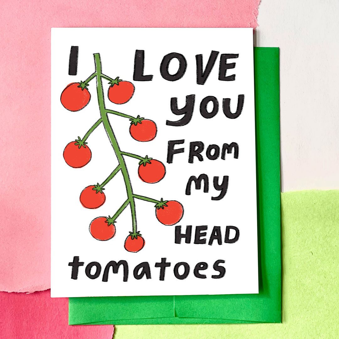 Love You from My Head to My Toes Card