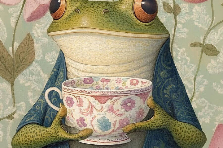 Tea Time Frog Puzzle